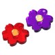 Plexi Acrylic Charm Flower 18mm