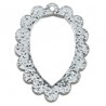 Grey Glitter/Silver Mirror