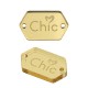 Connettore in Pllexi Acrilico Esagono "Chic" 20x12mm