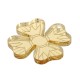 Plexi Acrylic Pendant Four Leaf Clover 29mm