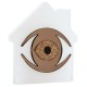 Plexi Acrylic Lucky Decorative House with Evil Eye 110mm