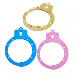 Colgante de Metacrilato Esposas y Cerradura 50x59mm