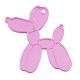 Pendente in Plexi Acrilico Cane Palloncino 42x40mm