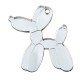 Pendentif en Acrylique Plexi Ballon Chien 42 x 40 mm