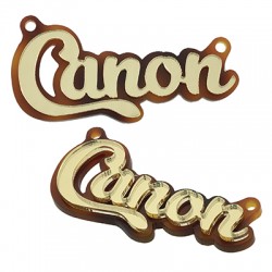 Colgante Conector de Metacrilato "Canon" 63x25mm