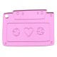 Plexi Acrylic Pendant Cassette with Heart 37x26mm