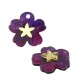Plexi Acrylic Charm Flower Star 20mm
