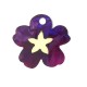 Breloque en Acrylique Plexi Fleur Étoile 20 mm