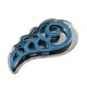 Plexi Acrylic Pendant Wing 25x42mm