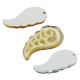 Plexi Acrylic Pendant Wing 25x42mm