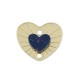 Connettore in Plexiglass Acrilico a Forma di Cuore 17X14 mm