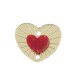 Connettore in Plexiglass Acrilico a Forma di Cuore 17X14 mm