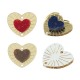 Connettore in Plexiglass Acrilico a Forma di Cuore 22X19 mm