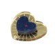 Connettore in Plexiglass Acrilico a Forma di Cuore 22X19 mm