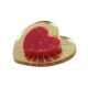 Plexi Acrylic Pendant Heart 29x24mm