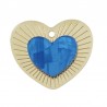 Gold Mirror/ Blue