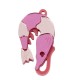 Colgante de Metacrilato Langosta 40x25mm (Set 2 Piezas)