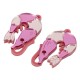 Pendentif en Acrylique Plexi Crevette 40 x 25 mm (2 Pièces/Set)