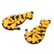 Plexi Acrylic Pendant Tiger 50x29mm (2pcs/Set)