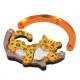 Plexi Acrylic Pendant Leopard 45x30mm (4pcs/Set)