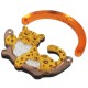 Plexi Acrylic Pendant Leopard 45x30mm (4pcs/Set)