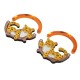 Plexi Acrylic Pendant Leopard 45x30mm (4pcs/Set)