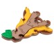 Plexi Acrylic Pendant Giraffe 39x31mm (2pcs/Set)