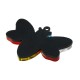Plexi Acrylic Pendant Bee 50x37mm