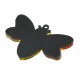Pendentif en Acrylique Plexi Abeille 55 x 40 mm