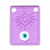Purple Mirror/ White/ Azure/ Black