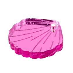 Breloque Coquillage en Acrylique Plexi 19 mm