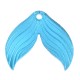 Plexi Acrylic Pendant Mermaid Tail 23x21mm