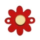 Plexi Acrylic Connector Flower 18mm