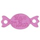 Connecteur en Acrylique Plexi Bonbon « Love March » 18 x 7 mm