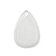 Breloque en Acrylique Plexi en Forme de Larme 13 x 18 mm