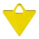Colgante de Metacrilato Triangulo 30x29mm