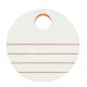 Pendentif rond en Acrylique Plexi 30 mm