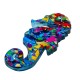 Pendentif en Acrylique Plexi Hippocampe 20 x 42 mm
