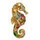 Pendentif en Acrylique Plexi Hippocampe 20 x 42 mm