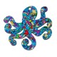 Pendentif en Acrylique Plexi Pieuvre 51 x 42 mm