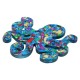 Plexi Acrylic Pendant Octopus 51x42mm