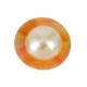 Plexi Acrylic Flatback Round with Acrylic Pearl 24mm