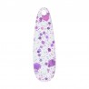 Purple Ιridescent Strassed