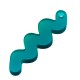 Plexi Acrylic Pendant Snake 8x29mm