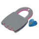 Colgante de Metacrilato Candado 33x48mm