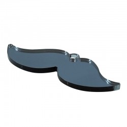 Colgante de Metacrilato Bigote 70x24mm