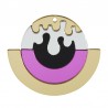 Nero/ Oro specchiato/ Argento specchiato/ Viola specchiato