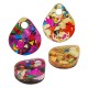 Plexi Acrylic Charm Teardrop 12mm