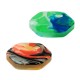 Breloque Hexagonale en Acrylique Plexi 13 mm
