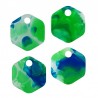 Green White Blue Wave